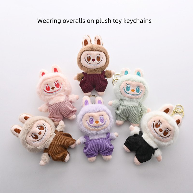 Kawaii Labubu Plush Premium Keychain 10cm