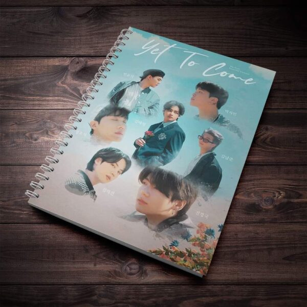 K-POP BTS YET TO COME Concept Notebook/Diary