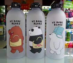 Korean Designed We BABE BEARS Drinking Bottle/ Water Bottle (Special Package)