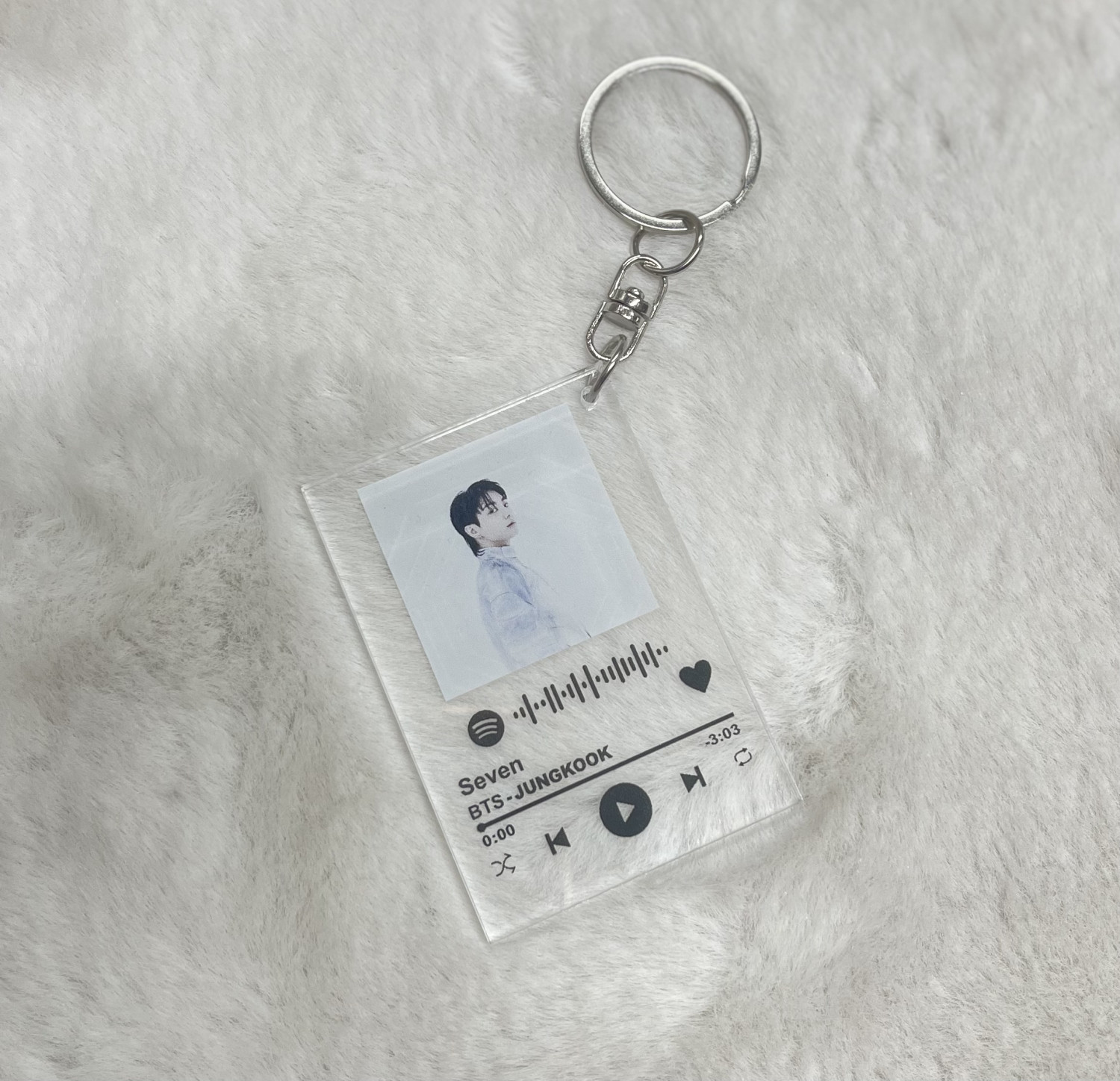 BTS-JK Golden Album Concept Music Acrylic Keychain