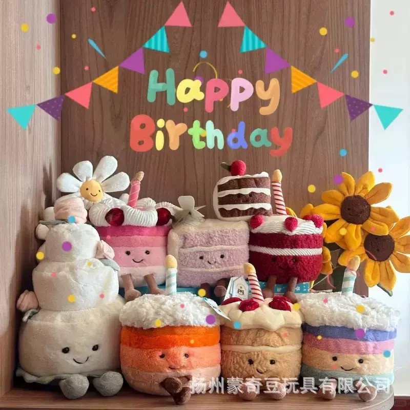 Jellycat Fun Cake Plush Toy 30cm