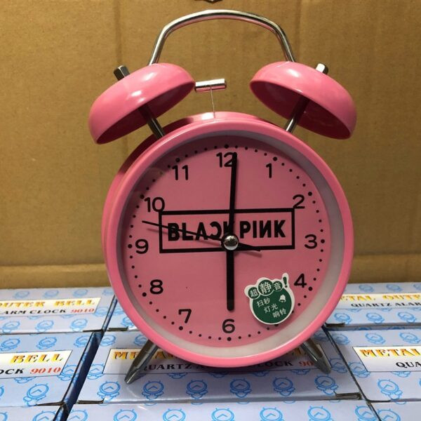 K-POP BLACKPINK Metal Desk Table Alarm Clock