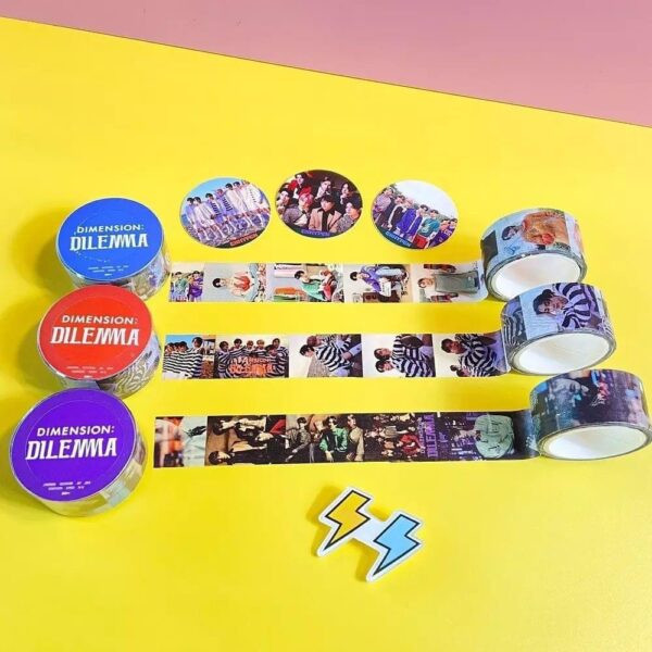 K-POP ENHYPEN DIMENSION: DILEMMA Concept Scrapbook Washi Tape