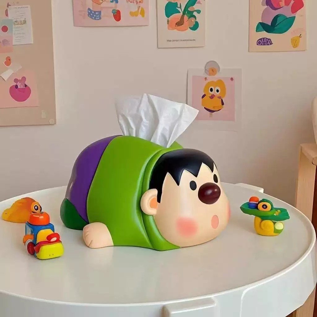 Fat Tiger Desktop Tissue Box