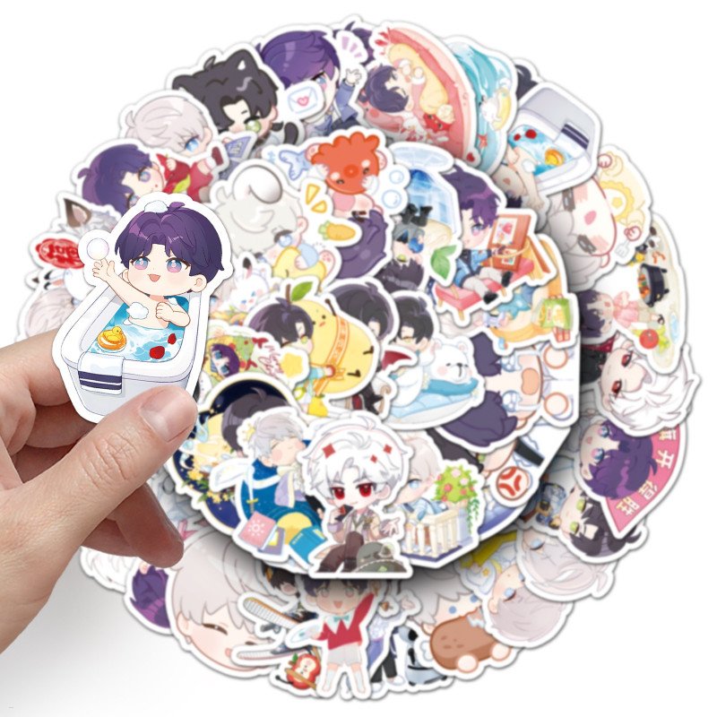 50Pcs/Pack Love and Deep Space DIY Stickers