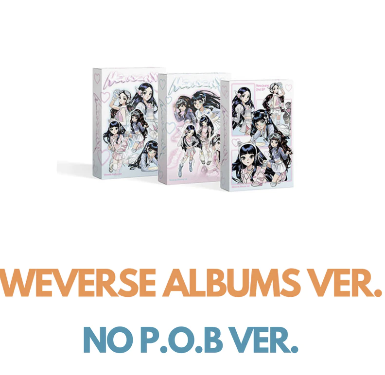 NEWJEANS - GET UP (Weverse Albums Ver.) 2nd Mini Album