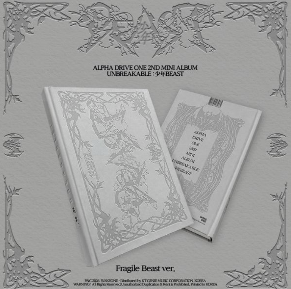 ALPHA DRIVE ONE - 2nd Mini Album [UNBREAKABLE : 少年BEAST] (Fragile Beast Ver.)