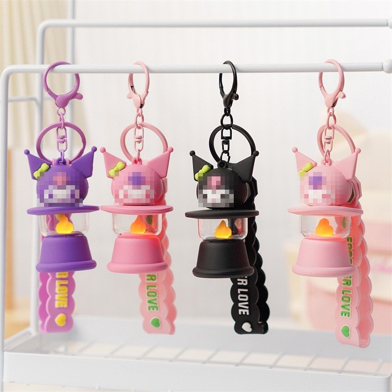 Kawaii Sanrio Luminous Night Light Keychain