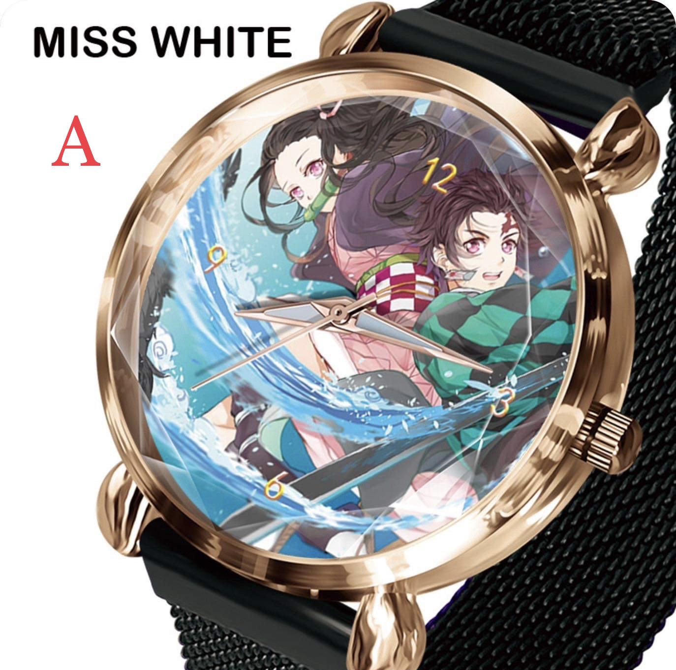 Anime Fashion Casual Metal Wrist Watch