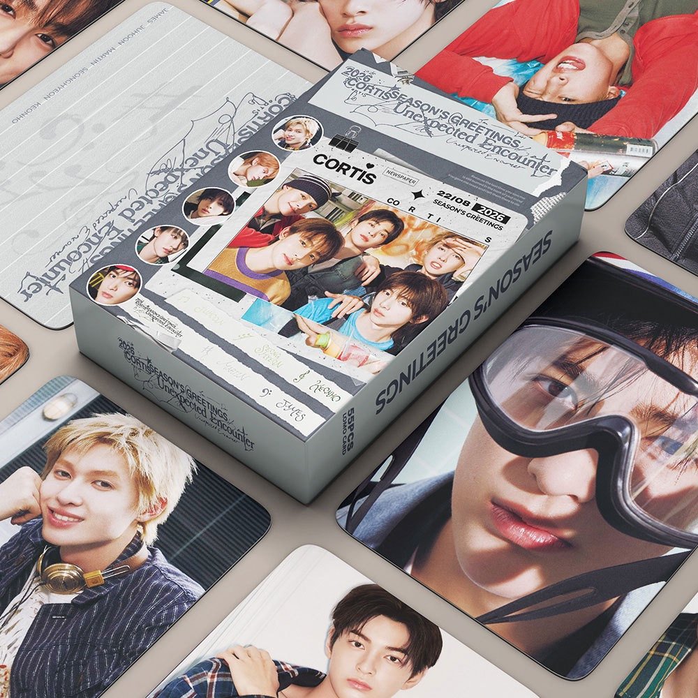 55Pcs/Box CORTIS 2026 Season's Greetings Photocard/Lomocard