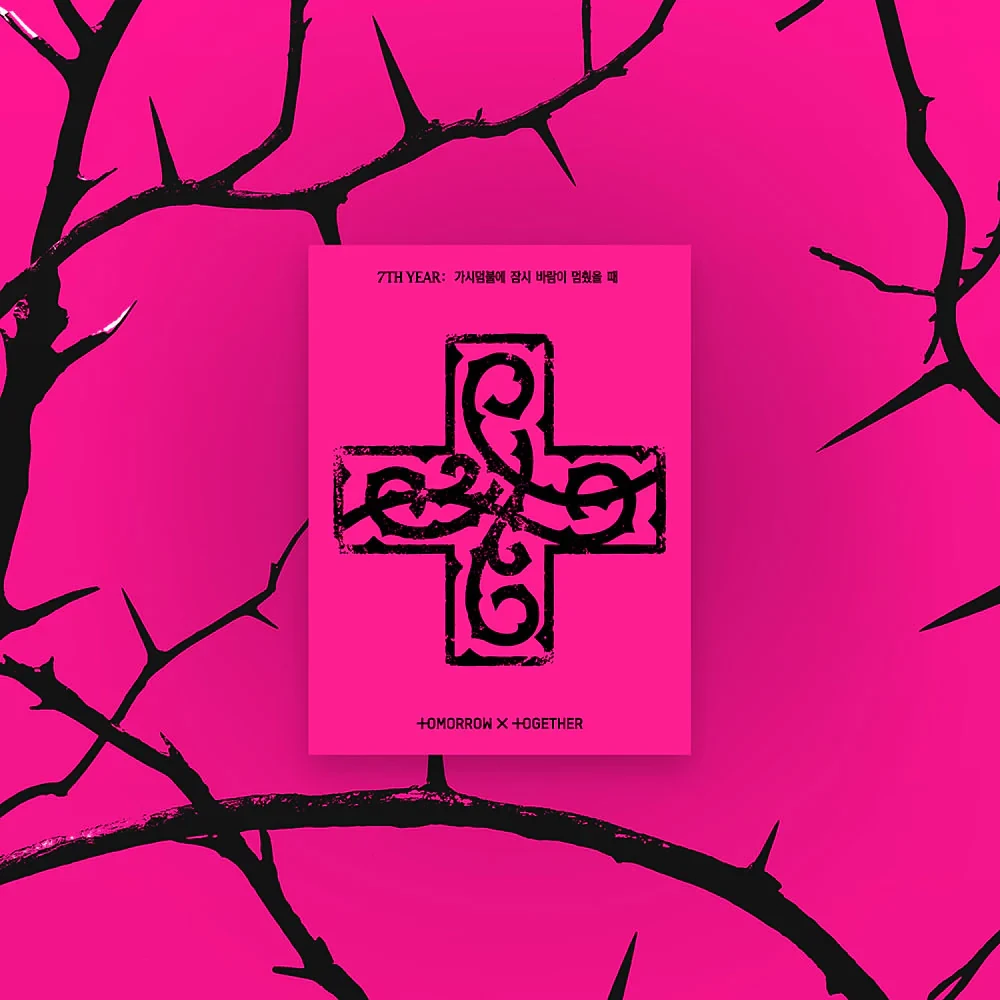 [PRE-ORDER] TXT - 7TH YEAR: A MOMENT OF STILLNESS IN THE THORNS 8TH MINI ALBUM PPULBATU VER (WEVERSE ALBUMS VER)