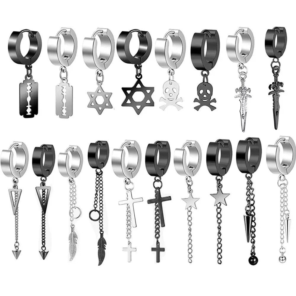K-POP Trendy Hip-Hop Earrings
