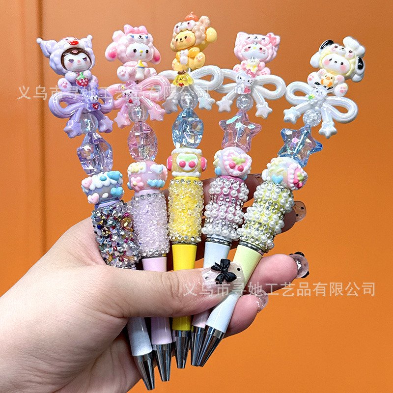 Kawaii Sanrio Rhinestone Rotating Pen