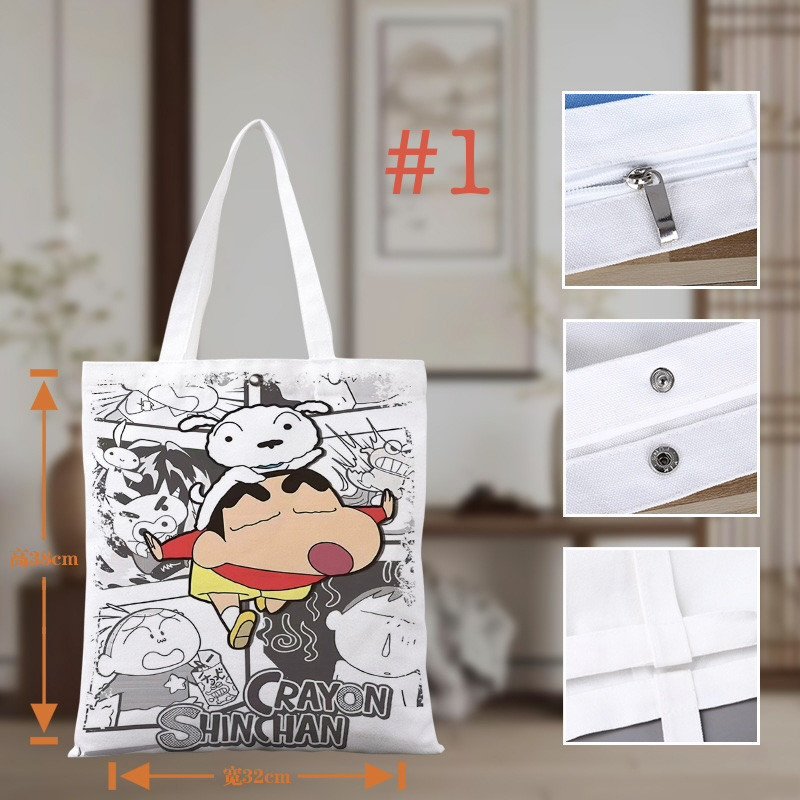 Crayon Shin-Chan Canvas Tote Bag