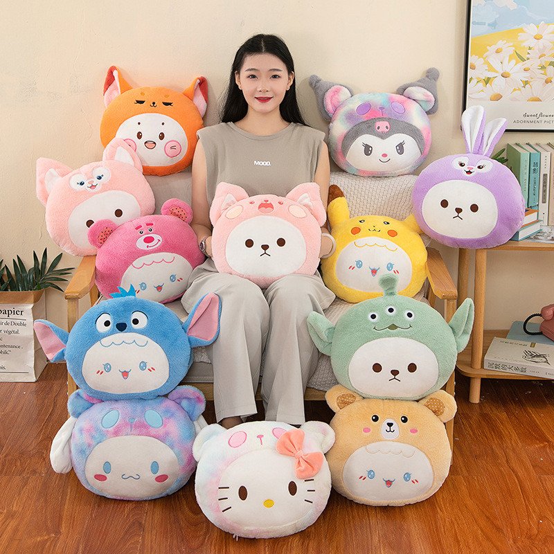 Cute Kawaii Warm Hand Pillow Plush Toy