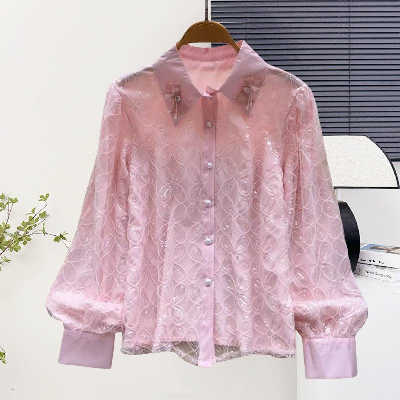 Luxury Sequin Casual Party Tops