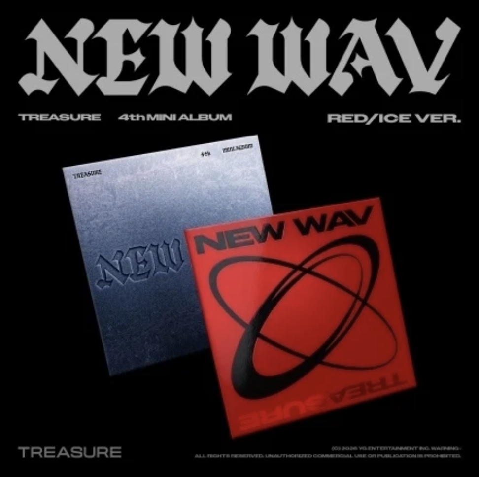 [PRE-ORDER] TREASURE - NEW WAV 4th Mini Album