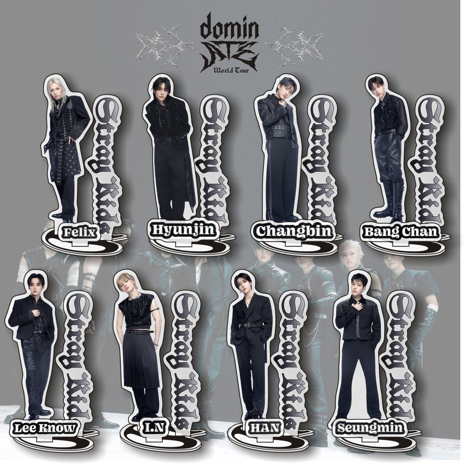STRAYKIDS Domin ATE World Tour Desktop Acrylic Standee