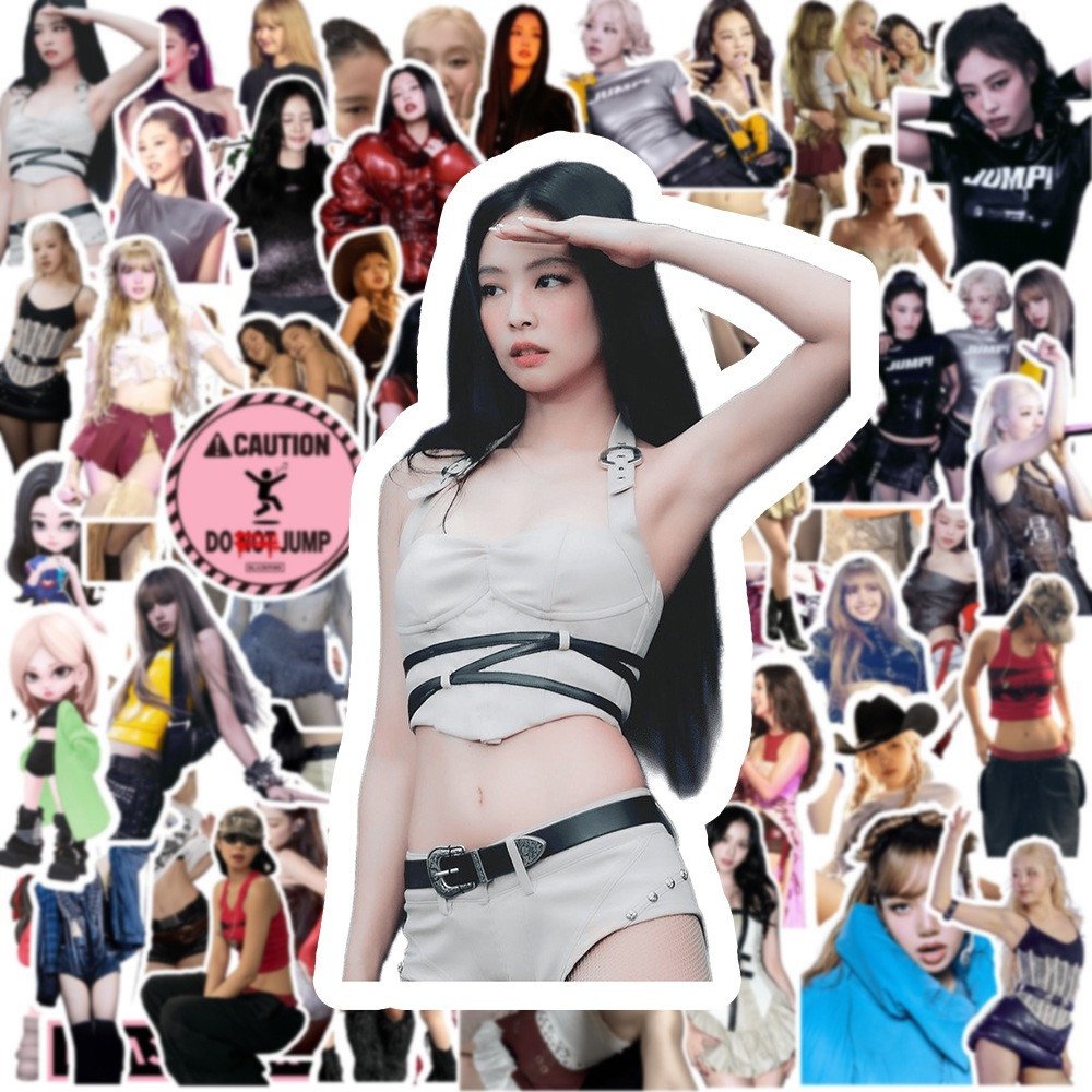 55Pcs/Pack K-POP Decorative Stickers