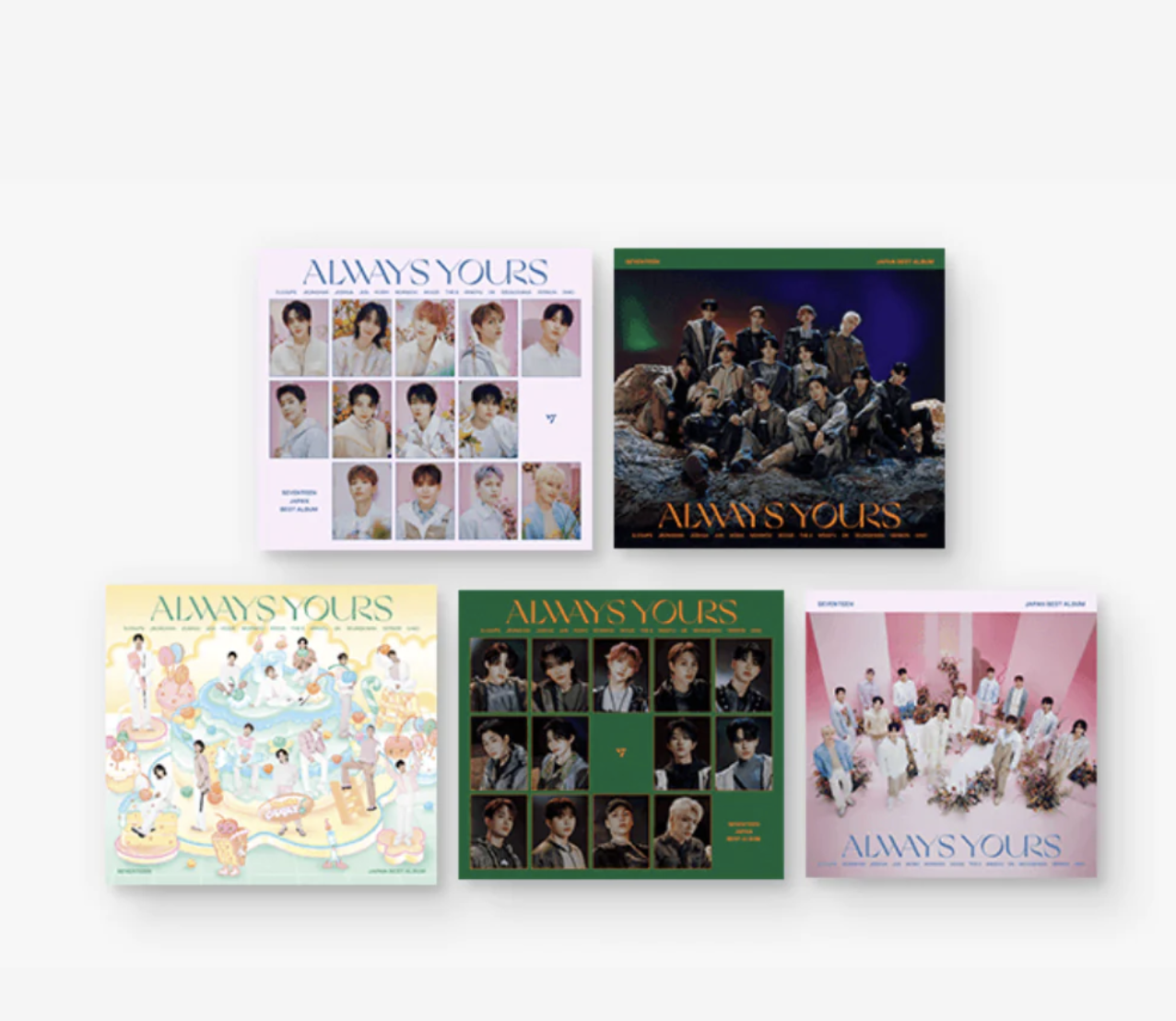 [PRE-ORDER] SEVENTEEN's Japan Album - ALWAYS YOURS (RANDOM VERSION)