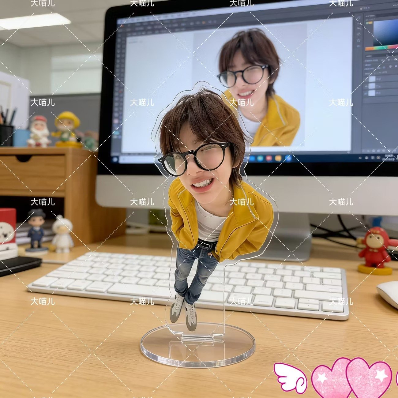CORTIS Member Kim Ju-hoon Stand Figure Acrylic Standee 12cm