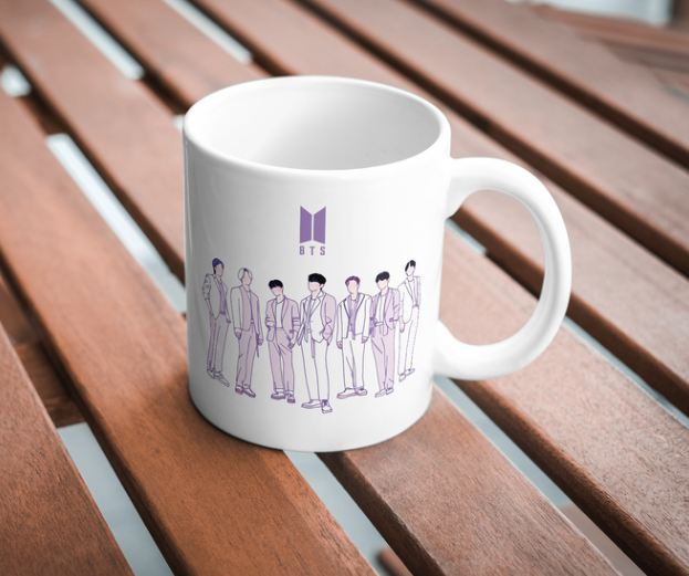 K-POP BTS THE BEST CERAMIC MUG