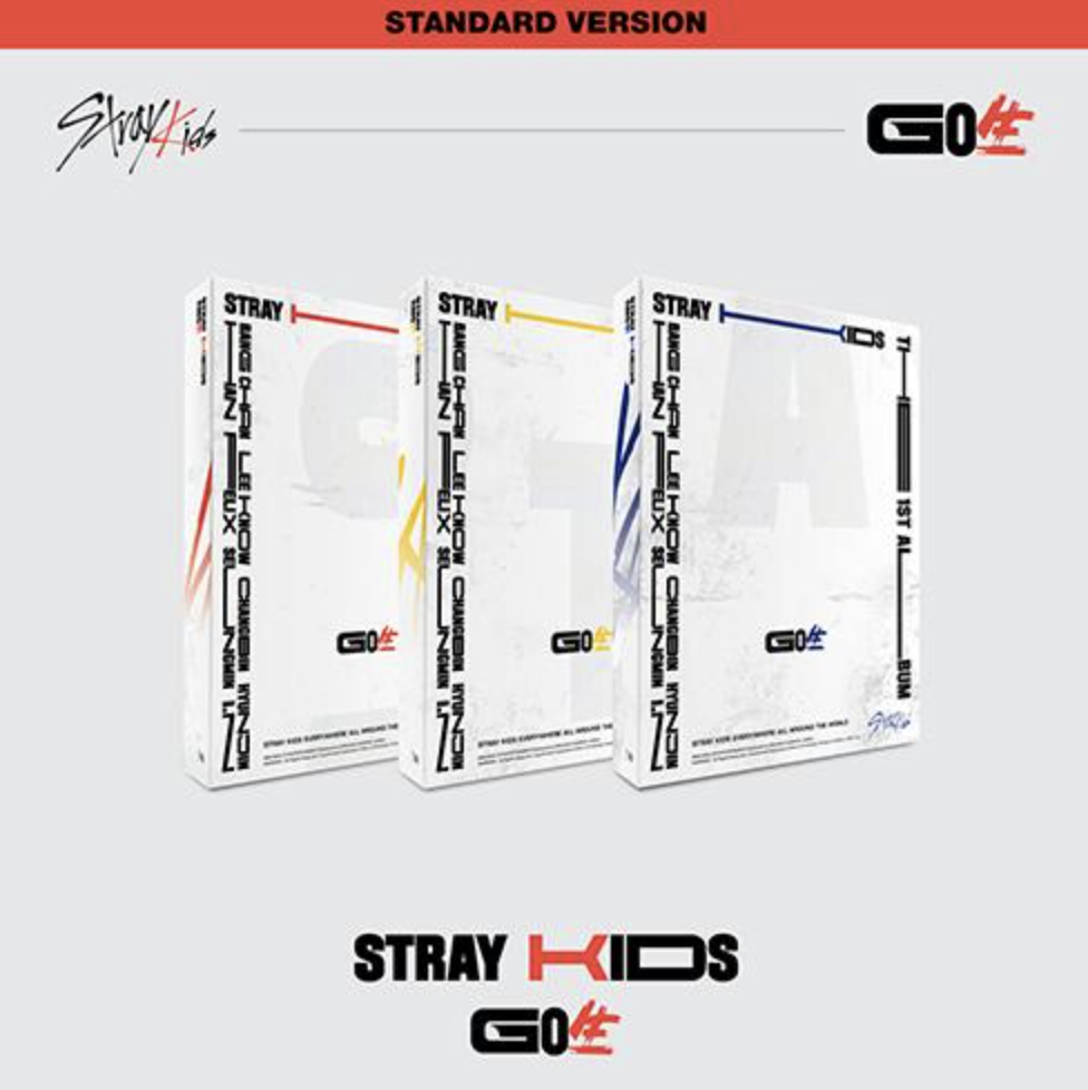 STRAY KIDS - 1ST OFFICIAL ALBUM [GO生] STANDARD  RANDOM VER.