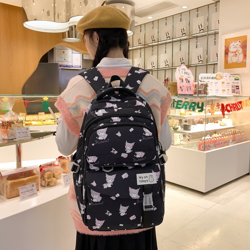 Kawaii Sanrio Kuromi Luxury Backpack