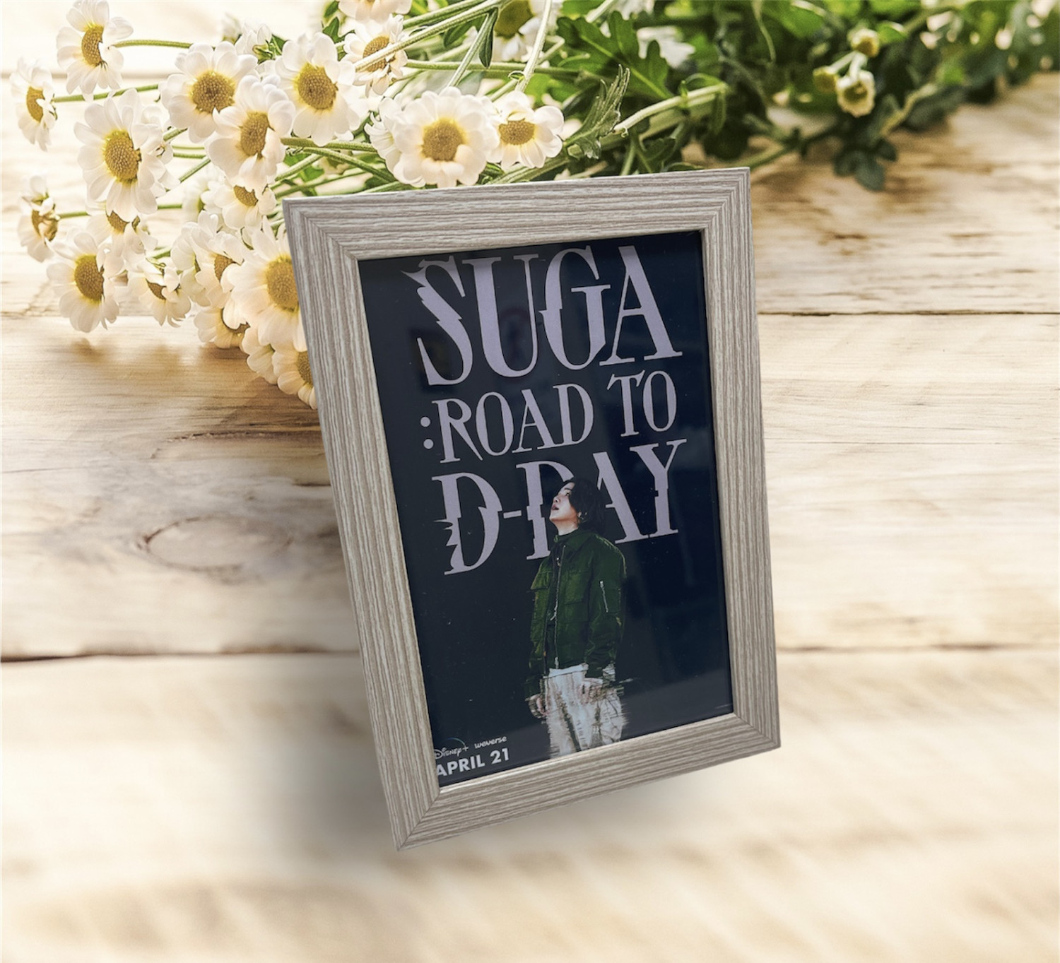 BTS- SUGA: ROAD TO D-DAY CONCEPT PHOTO FRAME (5*7 Size)