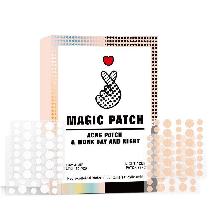 144Pcs/Pack Day and Night Acne Patches