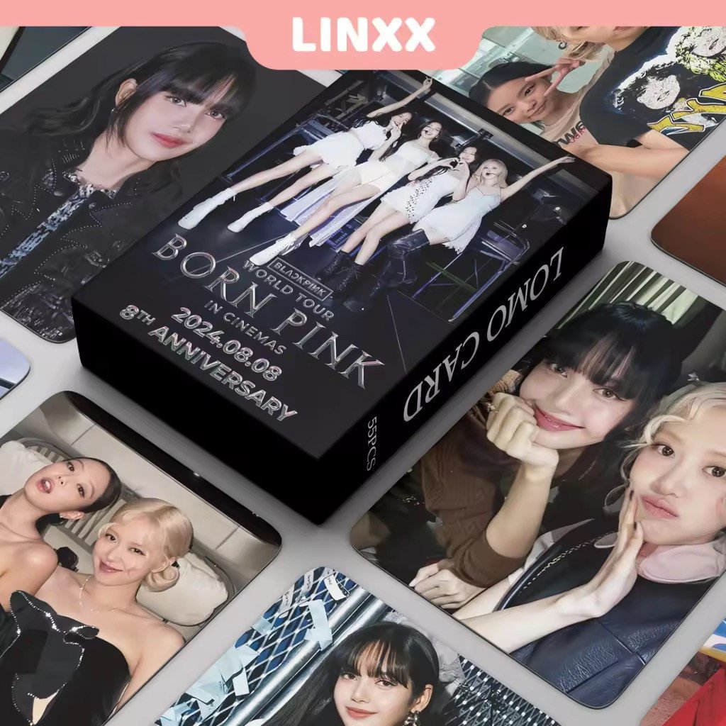 54Pcs/Box BLACKPINK 8 Anniversary Lomocard/Photocard