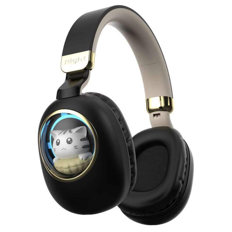 Cute Cat RGB Bluetooth Headset