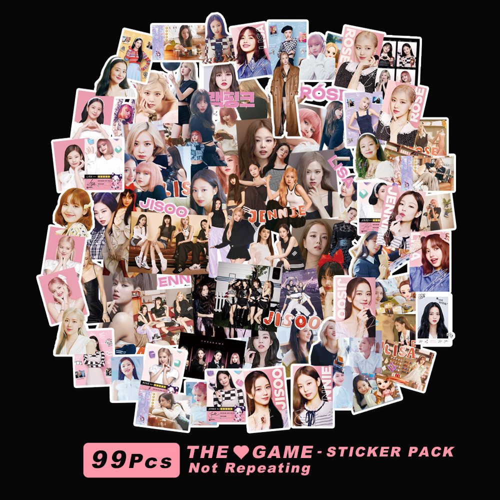 K-POP Stickers Pack (Not Repeating)