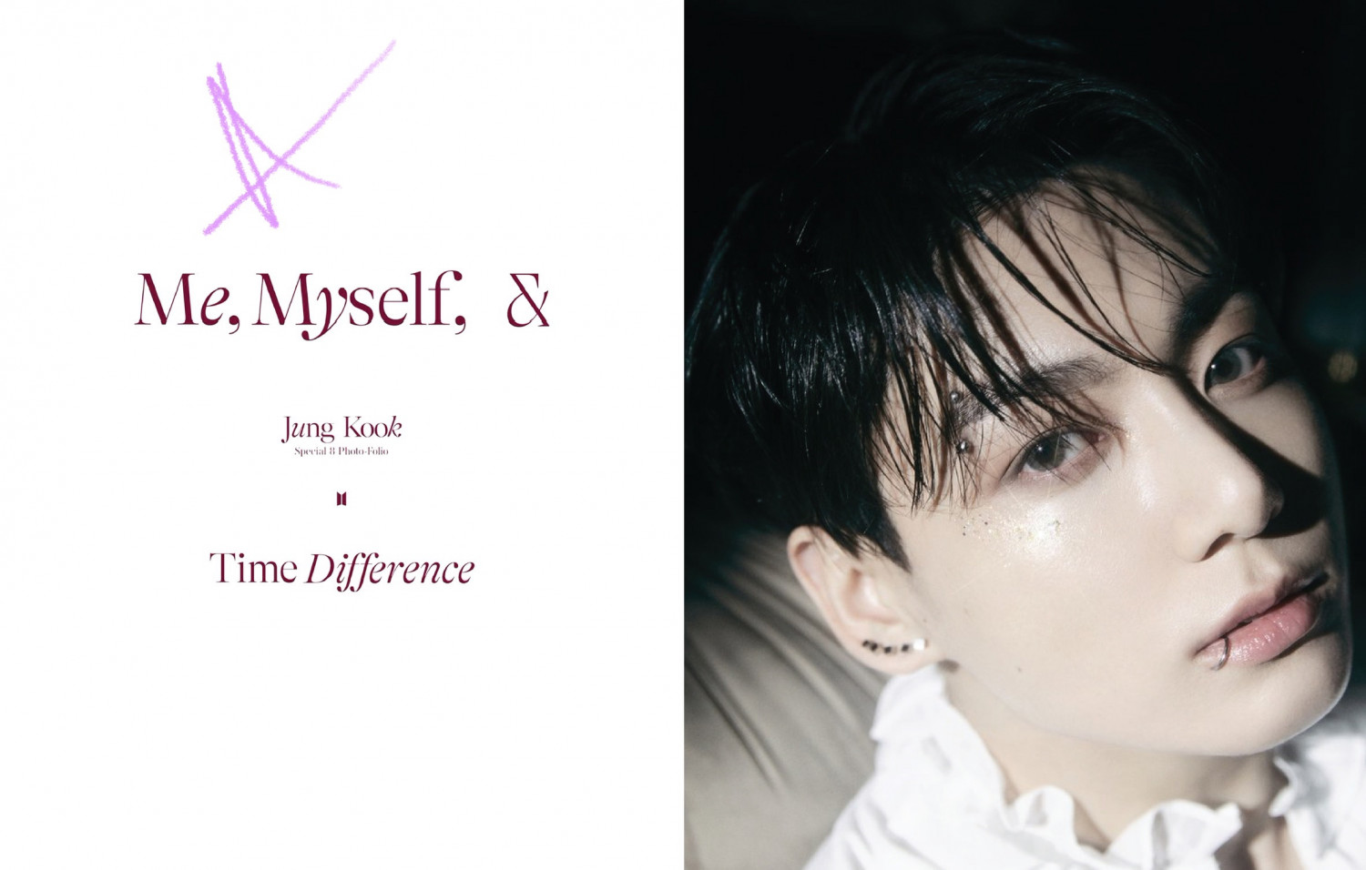 8Pcs/Set K-POP BTS ME, MYSELF & JUNGKOOK Concept Mini Concert Poster