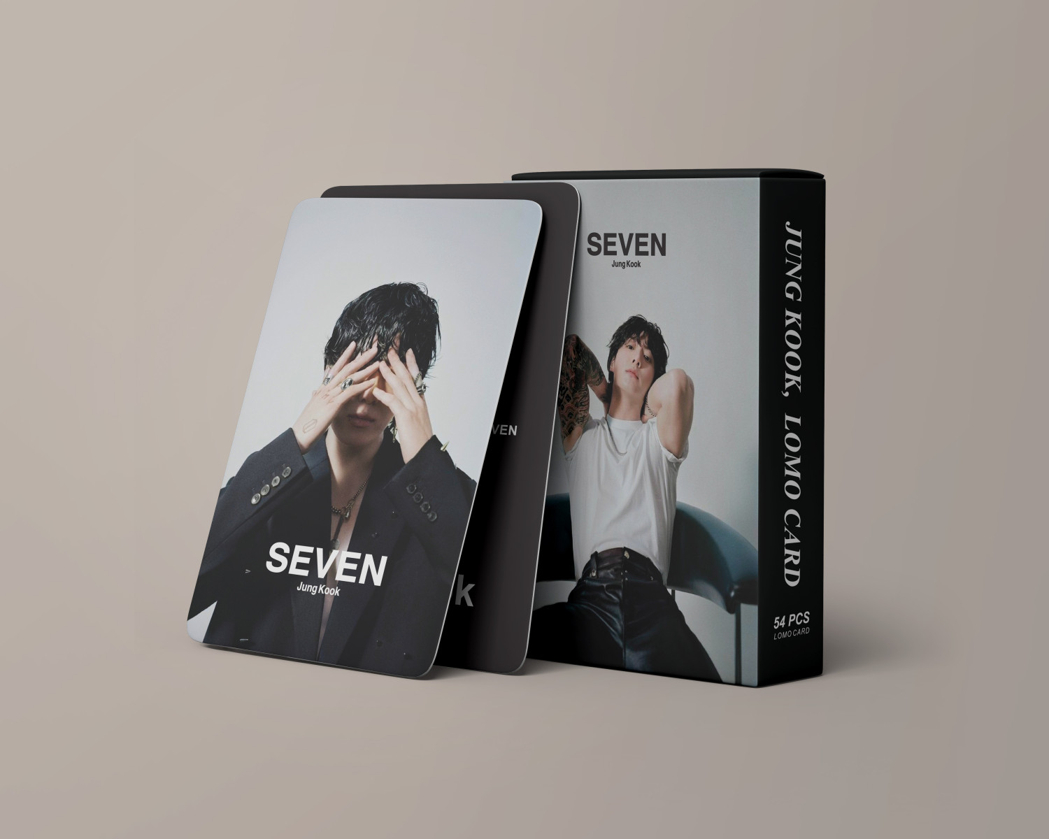 K-POP BTS JUNGKOOK SEVEN Concept Photocard/Lomocard