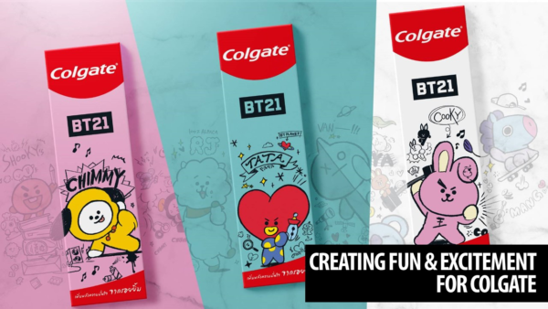 BT21 X Colgate Confident Smile Tooth Pest (Limited Edition)