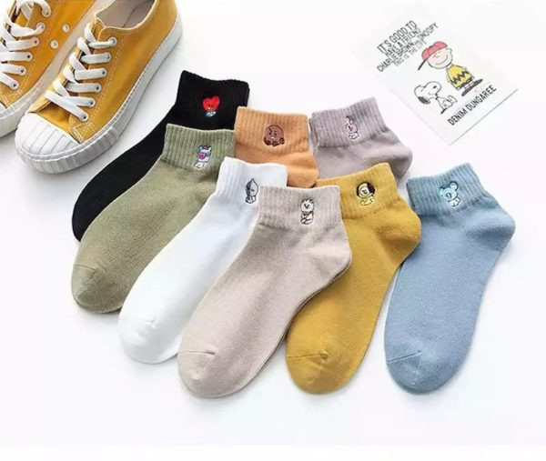 BT21 Winter Cotton Socks