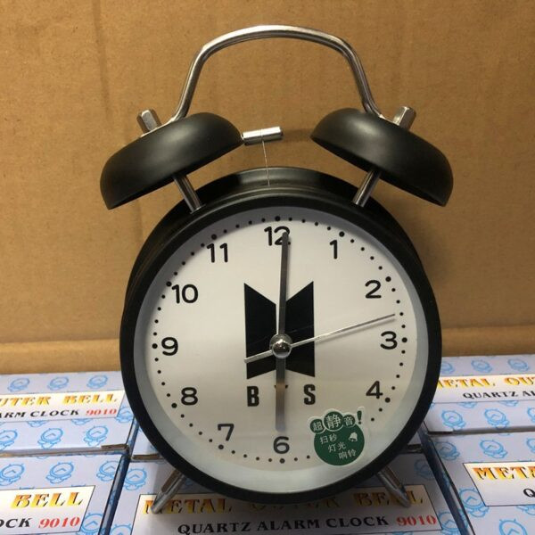 K-POP BT21 Metal Desk Table Alarm Clock