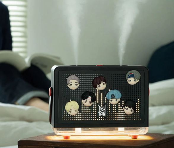 BTS deals Tinytan Radio Humidifier with character magnets