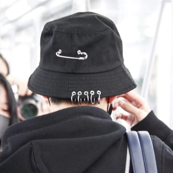 Korean K-POP Fashion Round Shape Bucket Ring Hat