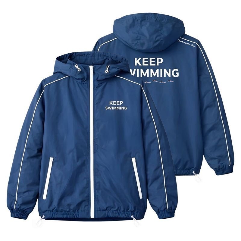 [PRE-ORDER] BTS-Arrirang Official Designed  Keep Swimming Limited Zipper Jacket