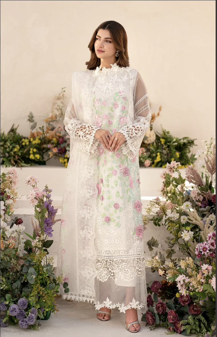 Dove (AZL25-03) | Unstitched Summer By Asifa and Nabeel