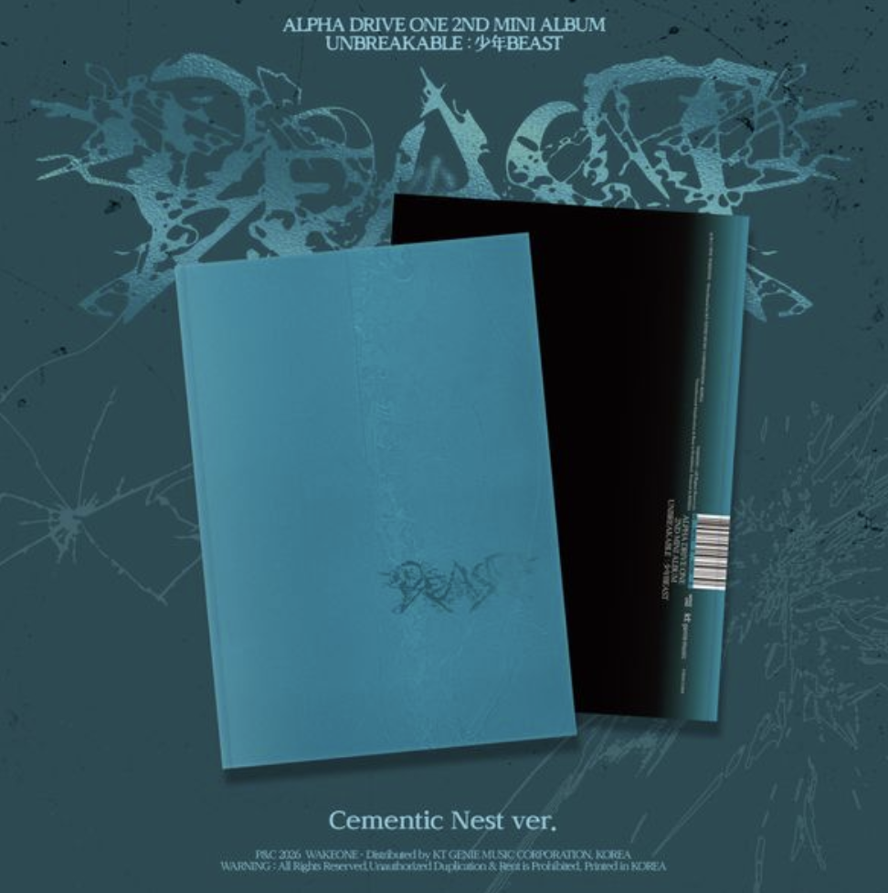 ALPHA DRIVE ONE - 2nd Mini Album [UNBREAKABLE : 少年BEAST] (Cementic Nest Ver.)