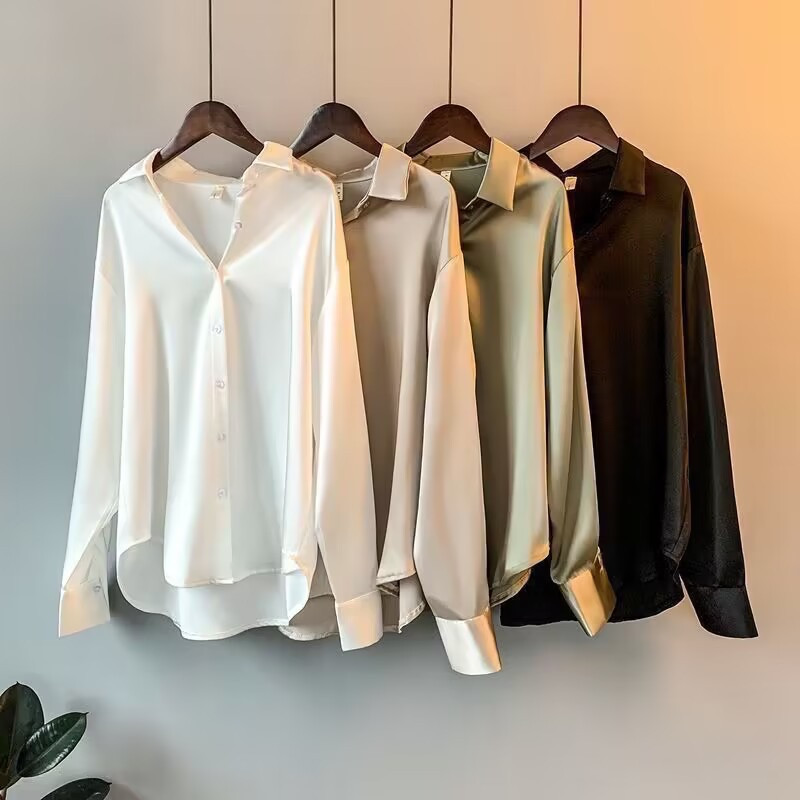 Elegant Silky Formal Shirt