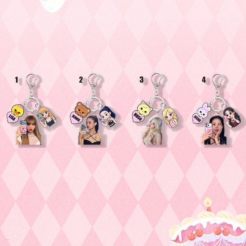 K-POP BLACKPINK Peripheral Acrylic Keychain