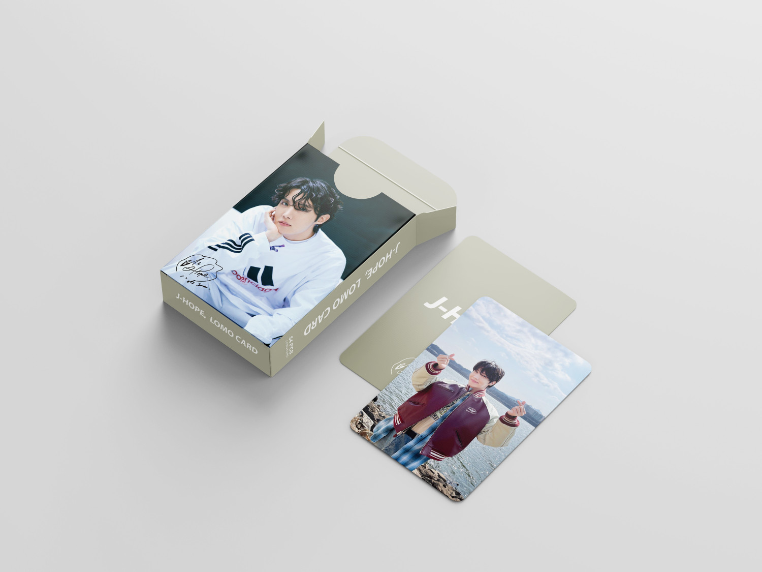 54Pcs/Box BTS- J-hope Solo Photo Concept Photocard/Lomocard