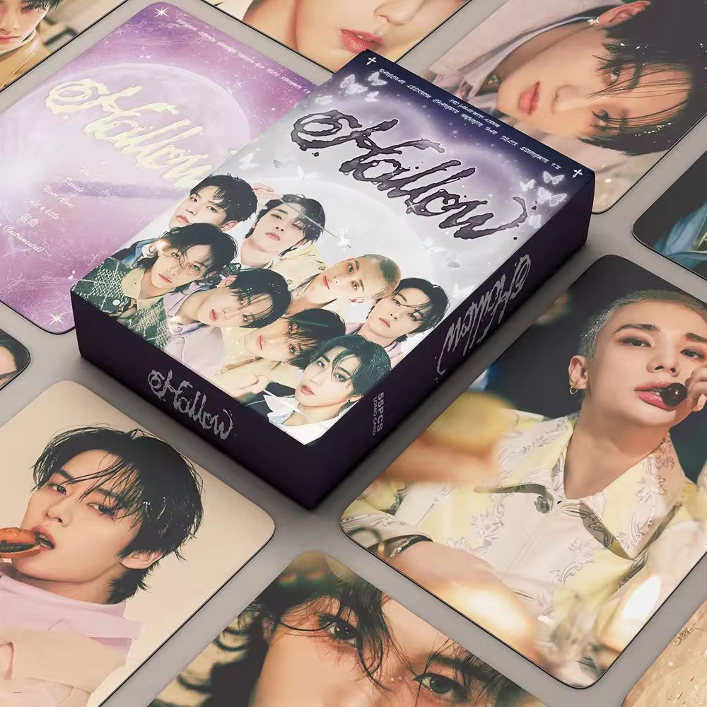 54Pcs/Box STRAYKIDS Hollow Photocard/Lomocard