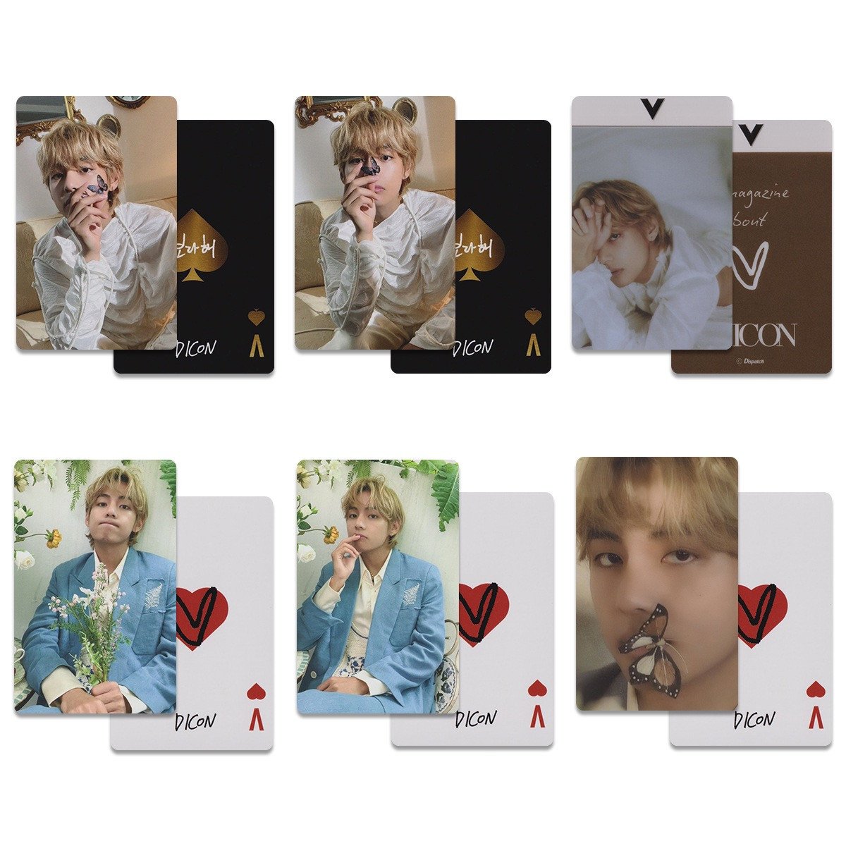 BTS-V Kim Taehyung Magazine Peripheral Special Photocard