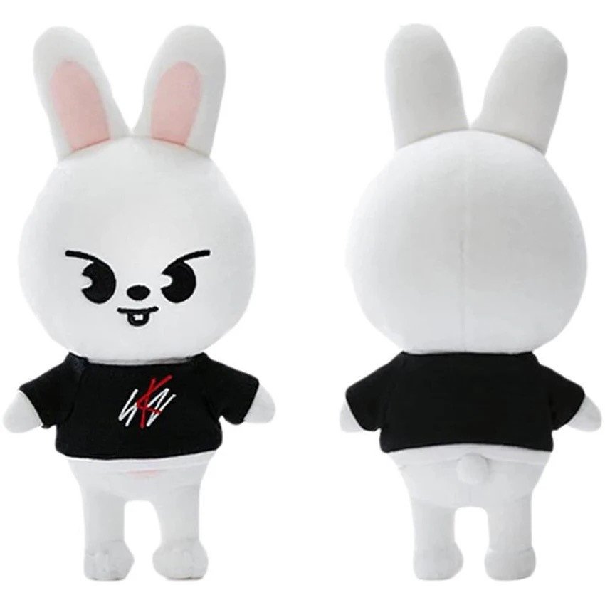 Portachiavi Peluche Stray Kids SKZOO - Bambola 12 Cm, Serie Ufficiale Skzoo, Accessorio Zaino E Chiavi