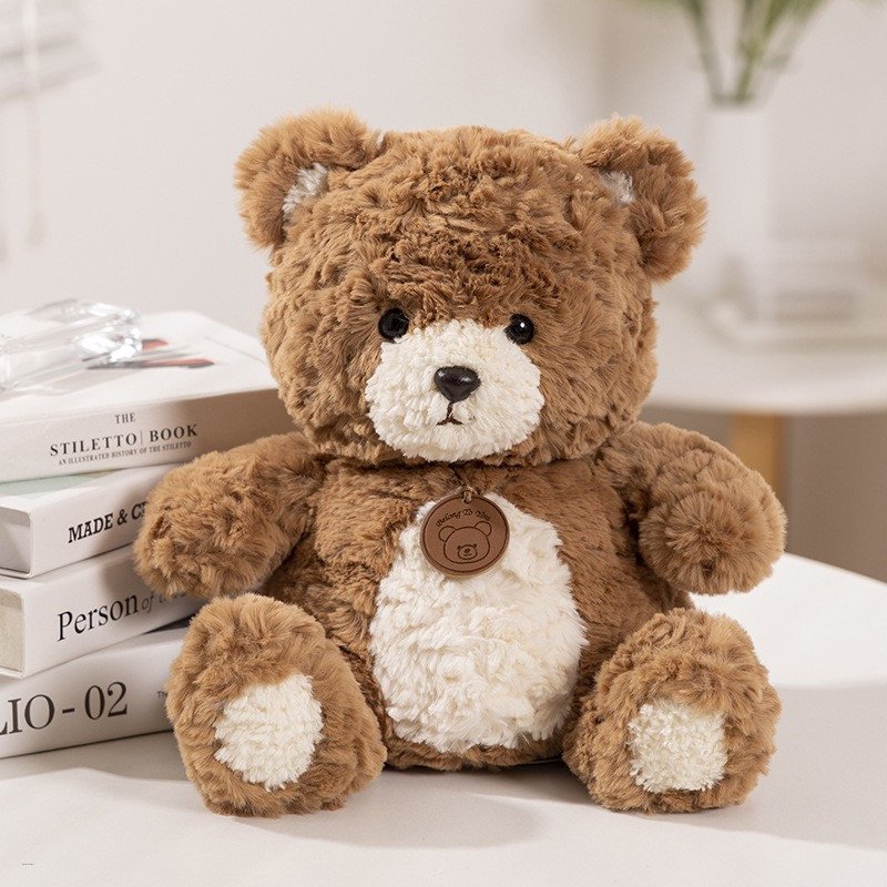 Cute Kawaii Brown Teddy Bear Plush Doll 25cm